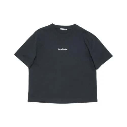 ACNE STUDIOS Черная унисекс футболка