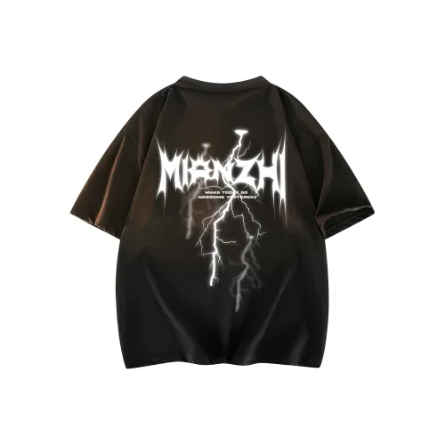 Хлопок короткий рукав футболки унисекс