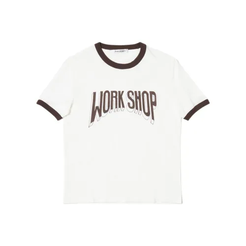 OUR LEGACY Белая Мужская T-Рубашка