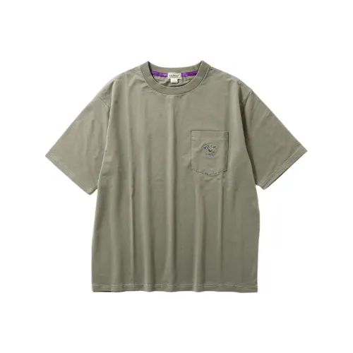 L.L.Bean Зеленые Мужские T-рубашки