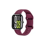 Бордовый-Кошачья лапа Узор Силиконовый Ремешок