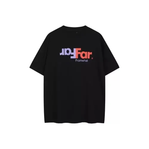 FARFROMWHAT T-Shirt Мужской Черный