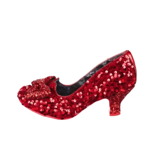 IRREGULAR CHOICE Dazzling Diva Грубый каблук Высокие каблуки 6 см Женские Красный