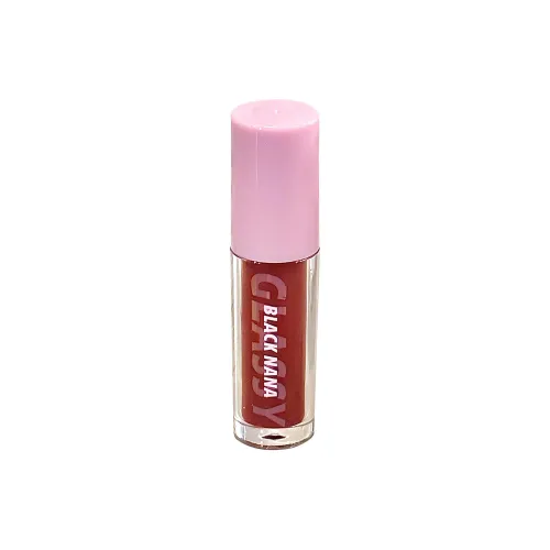 BLACK NANA Персик Кристальный Прозрачный Линзы LIP GLOSS Glossy Нет Макияж Осветляющий