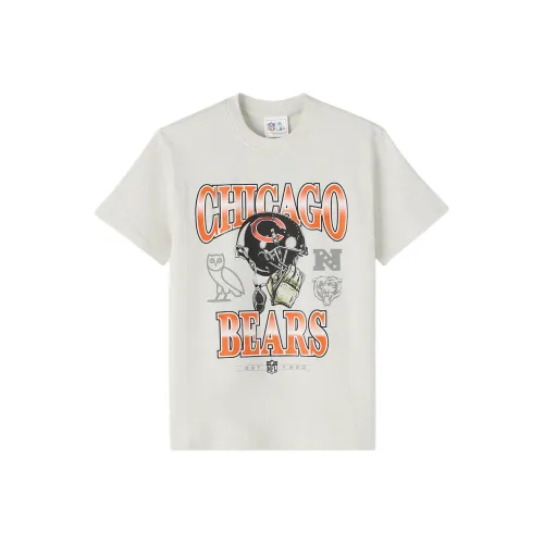 NFL Ovo Co Бренд Белая Унисекс Футболка