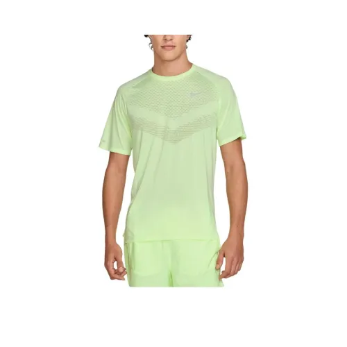 Nike T-Shirt Мужская Желто-Зеленая