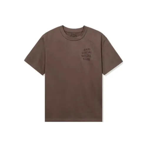 ANTI SOCIAL SOCIAL CLUB T-Shirt Унисекс Коричневый