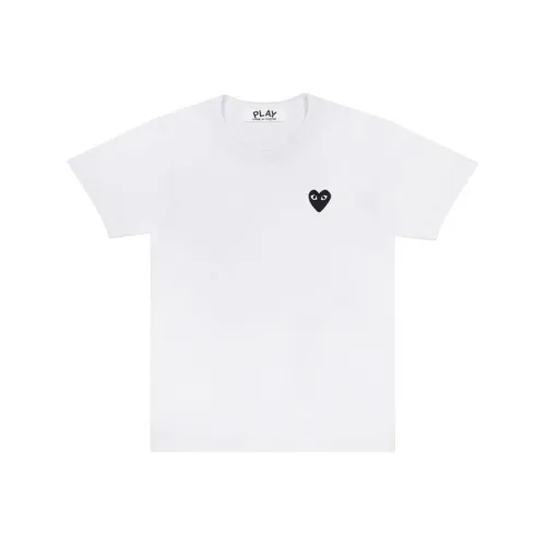 CDG Play Белая Унисекс Футболка