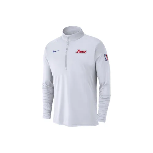 Nike x NBA Dri-Fit Philadelphia 76ers FW24 City Edition T-Shirt Мужская Белая