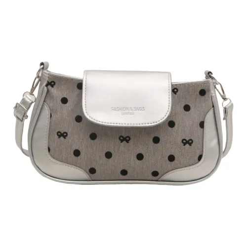 XIAOZHUBANNA ПУ (полиуретан) Сумка через плечо Стандартная Женская Черная Белая Серебряная