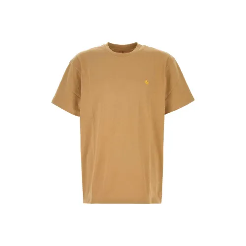 Carhartt WIP T-Shirt Мужской Желтый