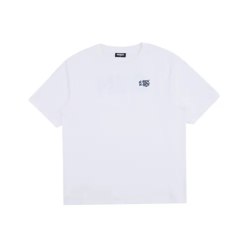 Nerdy Белая Унисекс Футболка