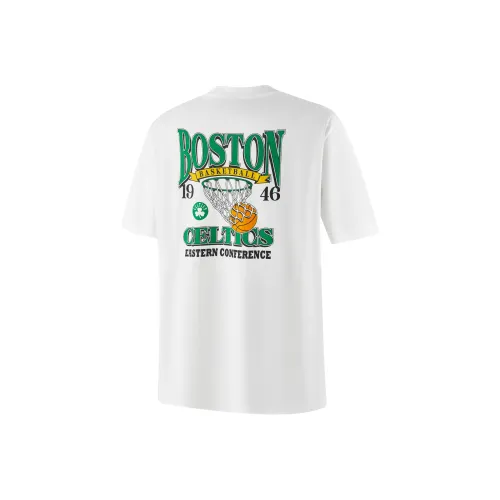 NBA Boston Celtics Team Culture Collection T-Shirt Унисекс Белый