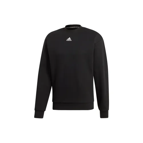 Adidas Мужские черные свитшоты