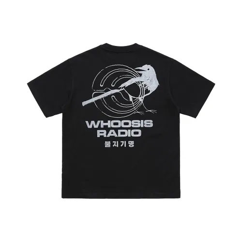 WHOOSIS RADIO Collection T-Shirt Унисекс