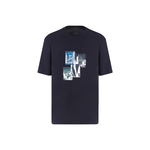 ARMANI EXCHANGEAE T Рубашка Мужская Синяя