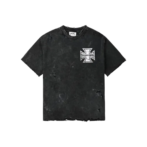 SSSAINT LOUIS T-Shirt Унисекс Черный