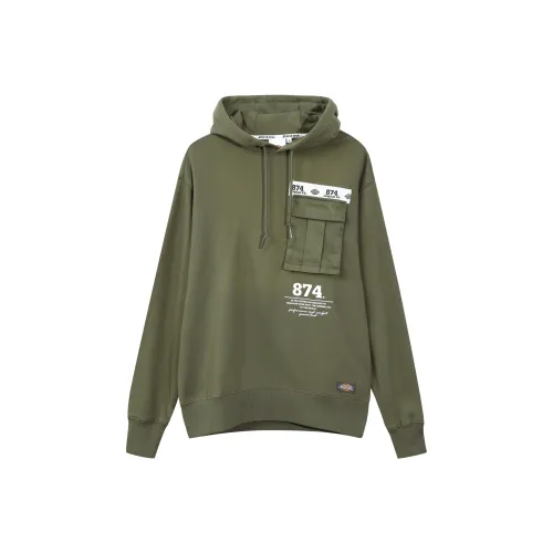Dickies Армейский зеленый Мужской Свитшот
