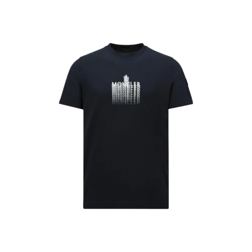 Moncler Темно-синие мужские футболки T