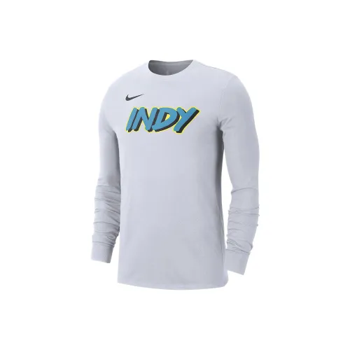 Nike x NBA Indiana Pacers FW24 T-Shirt Мужской Белый