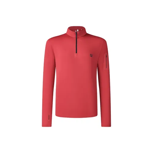 FILA T Рубашка Мужская Темный Шиповник Красный