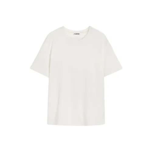 JIL SANDER Белая унисекс футболка