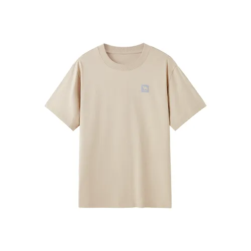 Верблюжий цвет серия King's Armor короткие рукава футболки унисекс