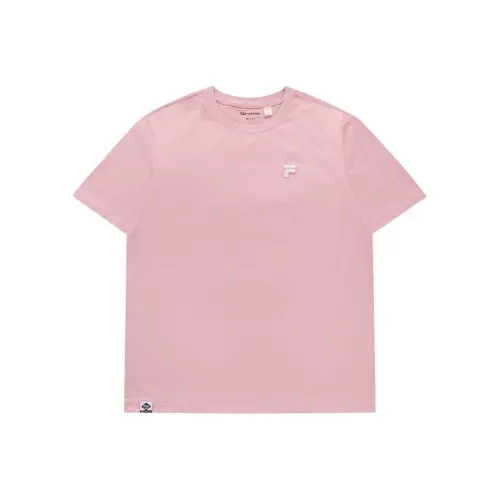 FILA FUSION FOB Series Юноша Розовый Унисекс Футболка