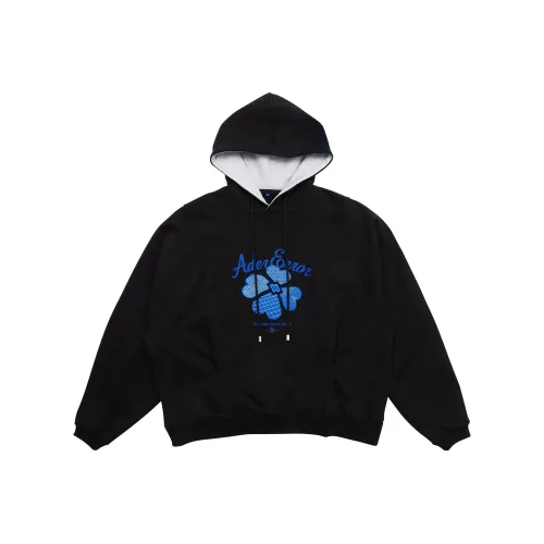 ADER ERROR Ader Error Through Editism Series Черный Унисекс Свитшоты