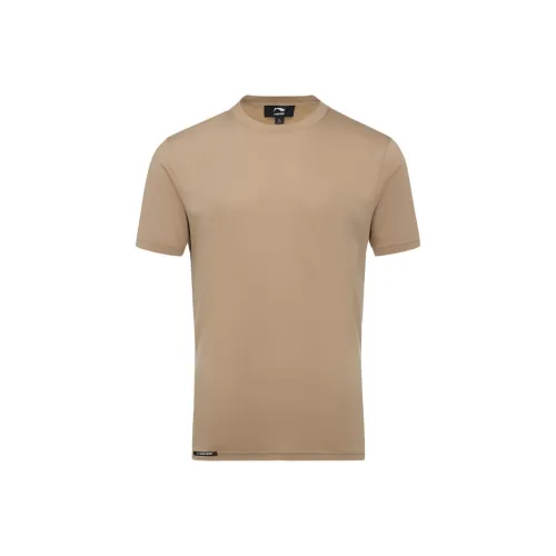 LI NING 1990 Commuter series Рубашка Мужская Ароматерапия Абрикос