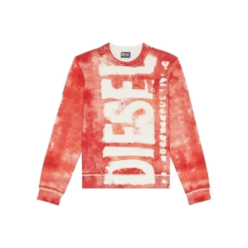 DIESEL Red Men's Sweatshirts  
DIESEL Красные Мужские Толстовки