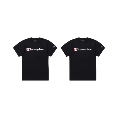 Champion Black + Black Унисекс T-рубашки