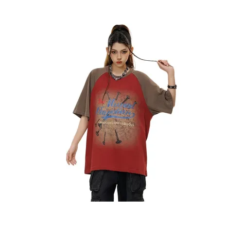 HKRXEC Красный Унисекс Футболка