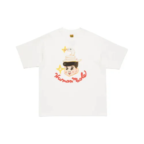 HUMAN MADE x Keiko Sootome SS25 T-Shirt Унисекс Белый