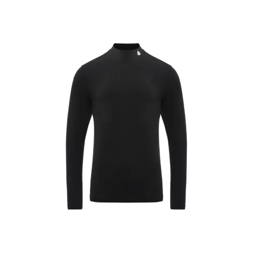 LI NING 1990 GOLF серия Рубашка Мужская Черная