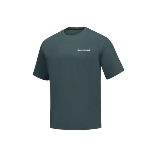 Skechers T-Shirt Унисекс Масляный Зеленый