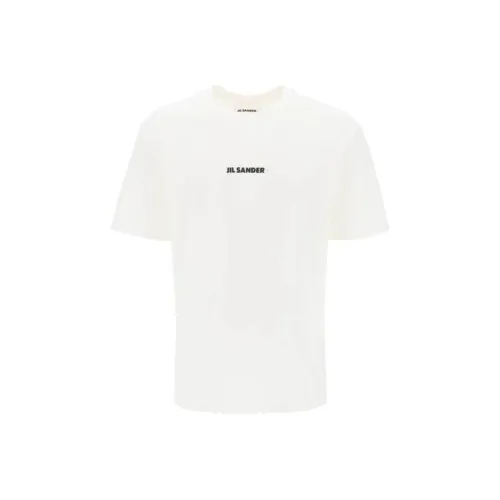 JIL SANDER Белая Мужская T-рубашка