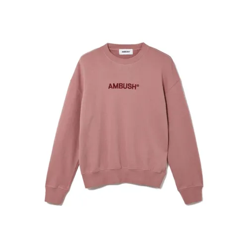 AMBUSH Розовый Мужской Свитшот