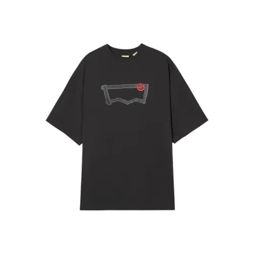 Levis Мужские Черные T-Рубашки