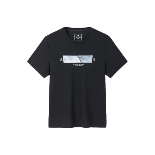 ANTA Variety Тренировки Коллекция T Рубашка Мужская Основной черный