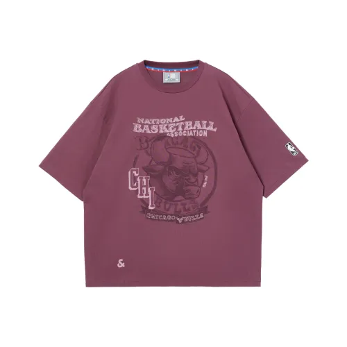 JACK JONES· X NBA Jack Jones X Bulls Nba T-Shirt Унисекс