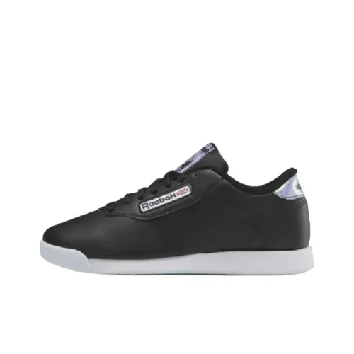 Reebok PRINCESS Low Топ Скейтборд Кроссовки Женские Черные