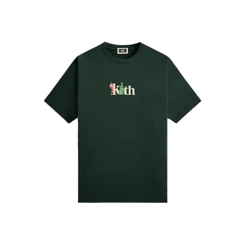 KITH Comic Santa Rodeo T Shirt Men's Green