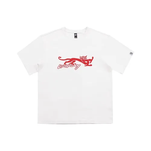 WOOKONG Белая унисекс футболка