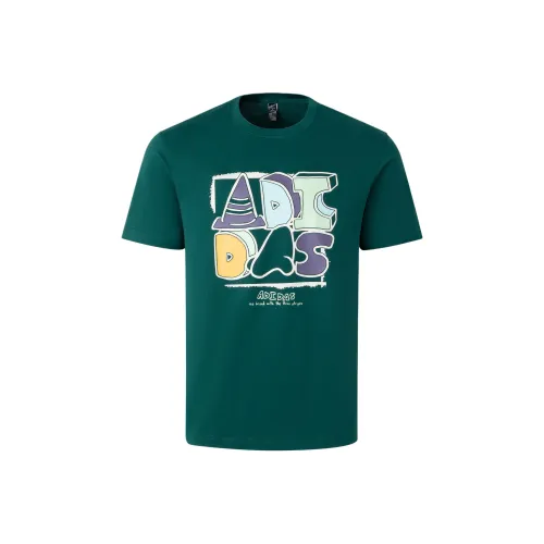 Adidas T-Shirt Мужская Лесной Зеленый