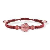 Браслет "Богатство и Благословение" с кошачьей лапой - Красная нить