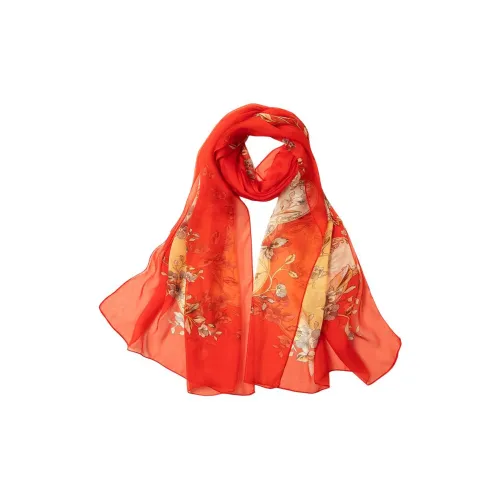 H YXIANG Шарфы из тутового шелка для женщин