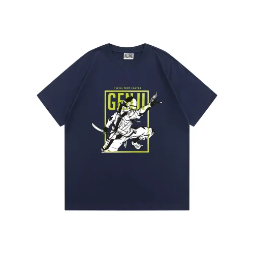 Blizzard Over Watch T-Shirt Унисекс Темно-синий