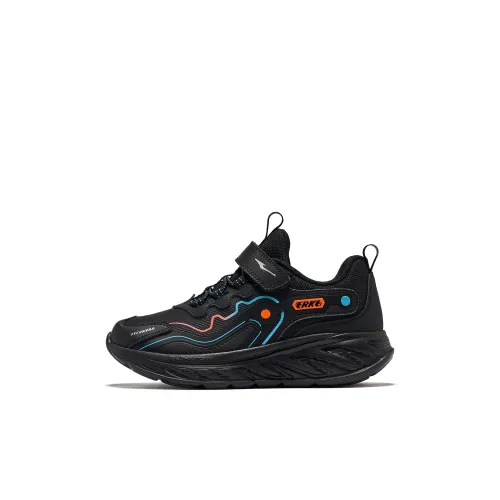 ERKE KIDS Беговые кроссовки Low Top Глубокий черный/Французский синий Kids
