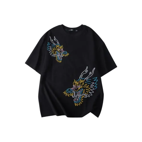 Pin Li Черные Мужские T-Рубашки